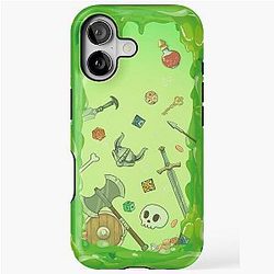 Gelatinous Cube: Dnd Monster iPhone Tough Case