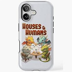 Houses and DnD iPhone Tough Case