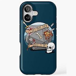 Guess I'll Die - DnD Dungeons Dragons iPhone Tough Case