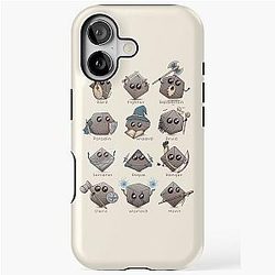 Kawaii DnD Classes - DnD iPhone Tough Case