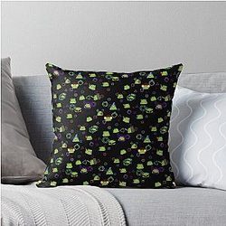 D&D Frog Throw Pillow