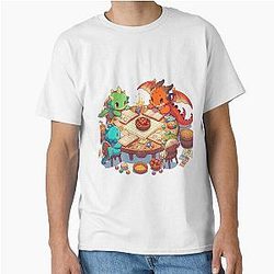 Dragons Playing DnD T-Shirt