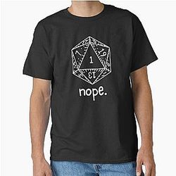 Nope Natural One D20 Classic T-Shirt