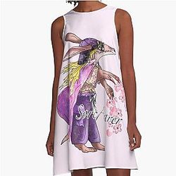 Dnd Aardvark Sorcerer A Line Dress
