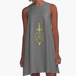 DnD Rogue Design A-Line Dress