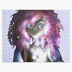 Purple D&D Knight Jigsaw Puzzle