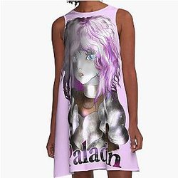 dnd elf paladin A-Line Dress