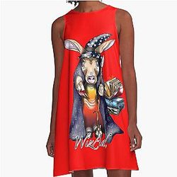 Dnd Wizard Aardvark A-Line Dress