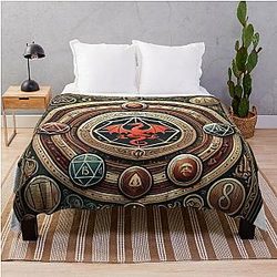 DnD Party Throw Blanket