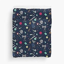Dnd Items Pattern Duvet Cover -> Dnd Items Duvet Cover