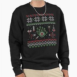 DND Christmas Sweater Pullover Sweatshirt
