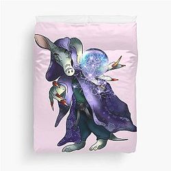 Aardvark Dnd Magician Duvet Cover