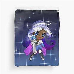 Dnd Elf Chibi Duvet Cover