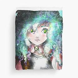 Dnd Elf Paladin Duvet Cover