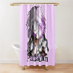 Dnd Elf Paladin Shower Curtain
