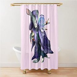 Aardvark Dnd Magician Shower Curtain