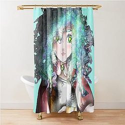 Dnd Elf Paladin Shower Curtain