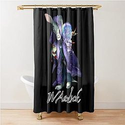 Dnd Warlock Aardvark Shower Curtain