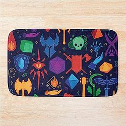DnD Forever Color Bath Mat