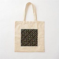 D&; D Frogs Cotton Tote Bag