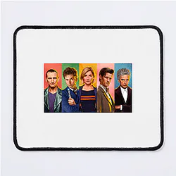 Doctor Who Fan Art Doctor Who Mouse Pads