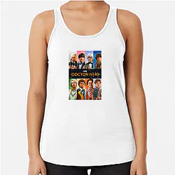 Doctor Who Merch Doctor Who Tank Tops