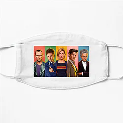 Doctor Who Fan Art Doctor Who Face Masks