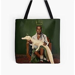 Retro Crown Doechii Tour All Print Tote Bag