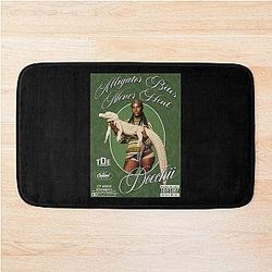 Doechii Alligator Bites Never Retro Bath Mat