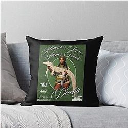 Doechii Alligator Bites Never Heal Throw Pillow