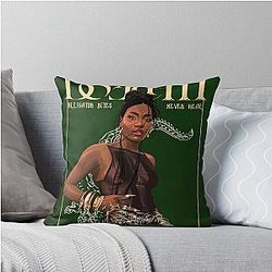 Doechii Digital Art Throw Pillow