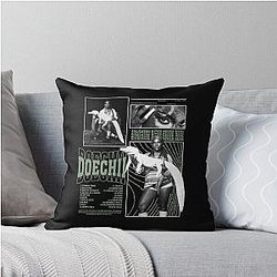 Doechii Album Retro Throw Pillow