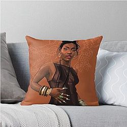 DOECHII Alligator Bites Never Heal Throw Pillow