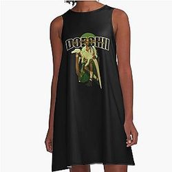 Retro Doechii A-Line Dress