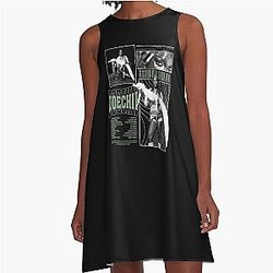 Doechii Album Retro A-Line Dress