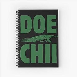 Doechii Logo Spiral Notebook