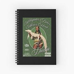 Doechii Alligator Bites Never Do heal Retro Spiral Notebook