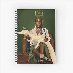 Retro Crown Doechii Tour Spiral Notebook