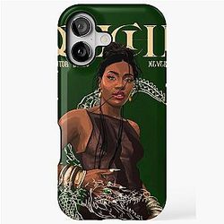 Doechii Digital Art iPhone Tough Case