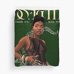 Doechii Digital Art Duvet Cover