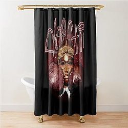 Glow Vintage Doechii Shower Curtain