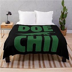 Doechii Logo Throw Blanket