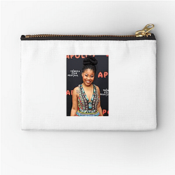 Hollywood Starlet Dominique Fishback Zipper Pouches