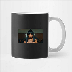 Glamorous Diva Dominique Fishback Mugs