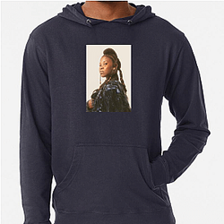 Silver Screen Goddess Dominique Fishback Hoodies