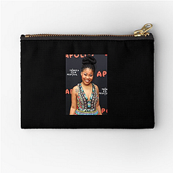 Hollywood Starlet Dominique Fishback Zipper Pouches