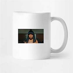 Glamorous Diva Dominique Fishback Mugs