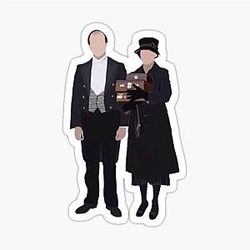 Baxter Molesley Downton Abbey Sticker