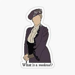 Violet Downton Abbey Sticker
