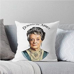 Downton Abbey Lady Violet Crawley Throw Pillow